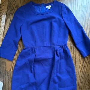 J. Crew Royal Blue Kids Formal Dress